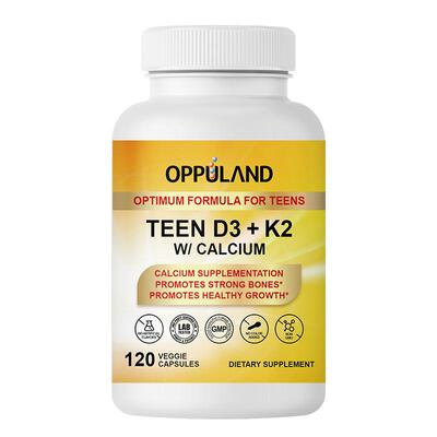儿童补钙K2D3骨骼成长