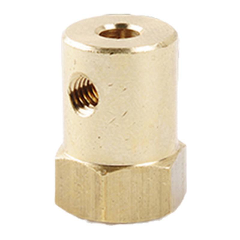 轮胎专用六角联轴器3/4/5mm孔