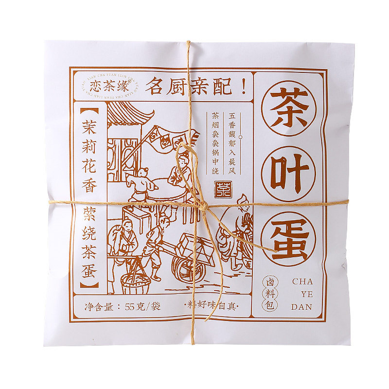 恋茶缘茉莉花茶叶蛋调料包配方