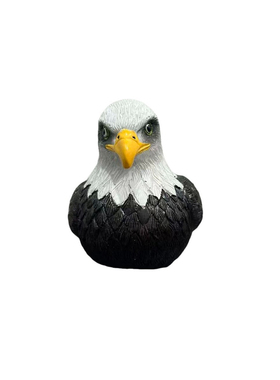 仿真白头海雕摆件写实老鹰头模型工艺品户外花园草坪布置造景装饰
