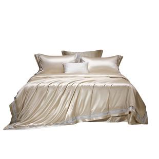 罗莱真丝桑蚕丝长绒丝绵轻奢套件双人床床单被套秋冬新品