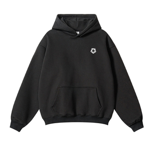 TRIBAL T STAR基础LOGO多色帽衫街头运动滑板街舞宽松连帽卫衣