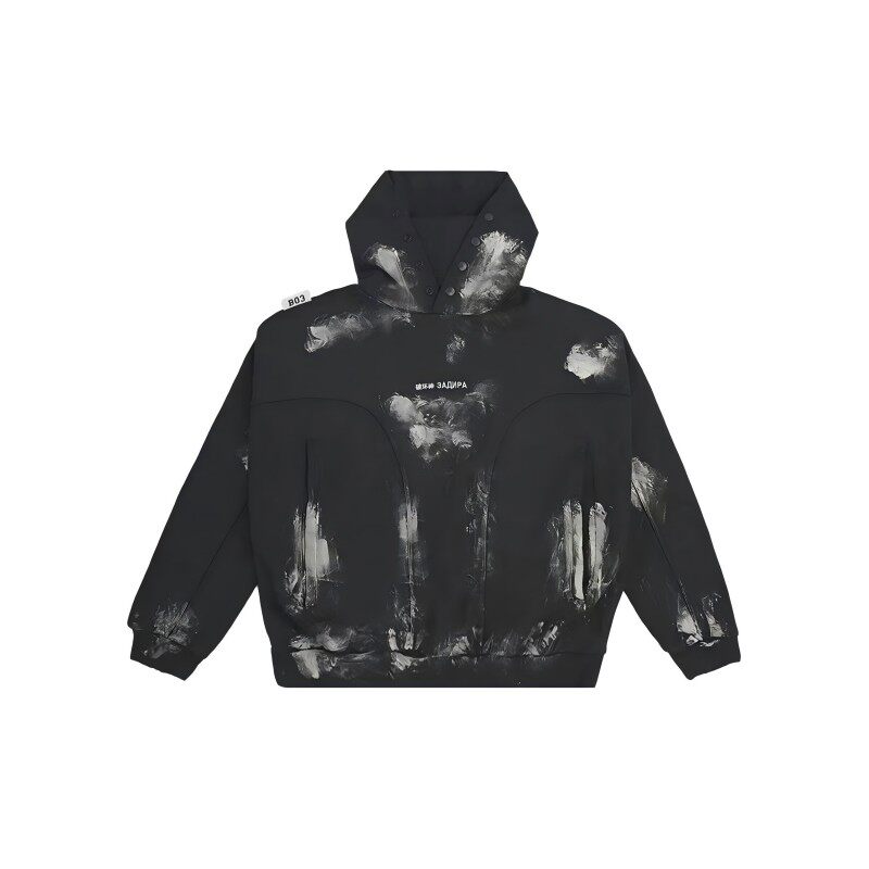 B.A.B.E比比桃 破坏神渲染帽衫 DESTRUCTION GOD HOODIE 连帽卫衣