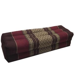 木棉长方枕头加高硬实沙发贵妃椅扶手枕颈椎护颈枕泰国进口包邮