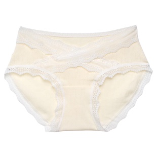 2025新款舒适亲肤棉法式性感少女纯欲蕾丝边内裤女纯棉裆包臀