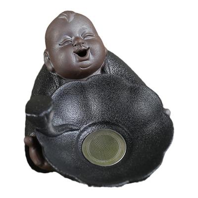 宁不凡两用黑陶配件茶漏
