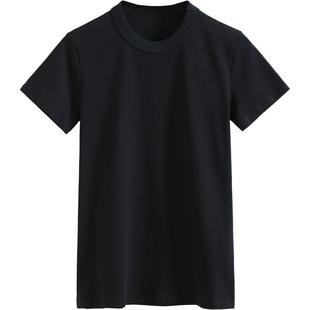 超火cec短袖t恤女装2025新款潮正肩泫雅风半袖宽松韩版纯色上衣夏