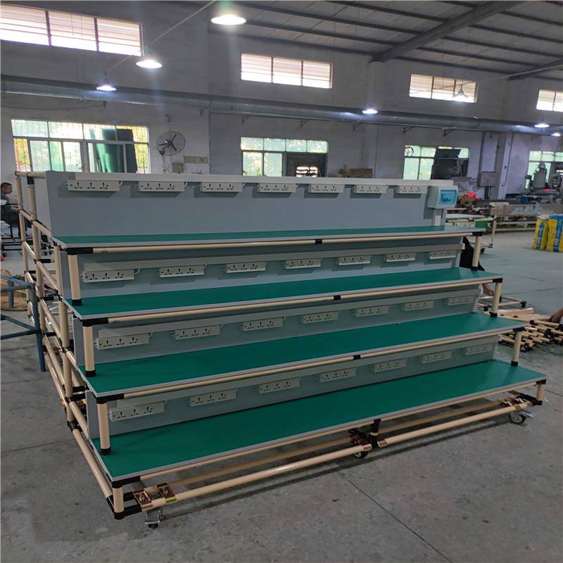 厂家直销可移动香薰机老化架精益管防静电加湿器老化车可开专票