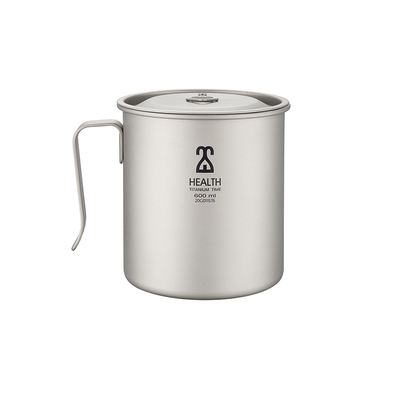 钛时代KEITH铠斯纯钛直柄水杯茶杯随手杯家用单层可加热多尺寸