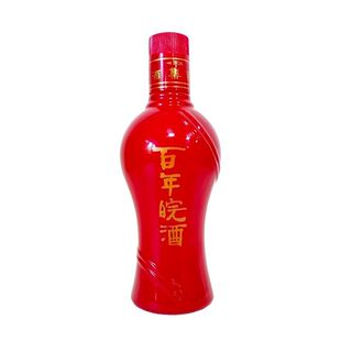 40.5度百年皖酒柔和一品浓香型纯粮优级白酒【2014年老酒】125ml
