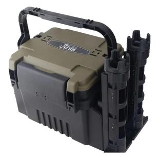 路亚箱鱼箱路亚饵收纳箱路亚钓箱海钓矶钓可坐加固加厚大容量多层