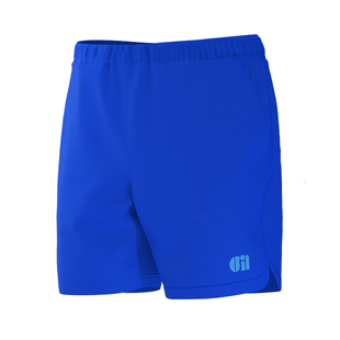 夏季新款韩国可莱安羽毛球服男款短裤透气速干时尚蓝色下装运动裤