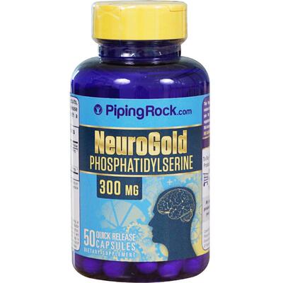 3瓶 美国磷脂酰丝氨酸PS神经酸脑雾学生儿童青少年记忆注意脑动力