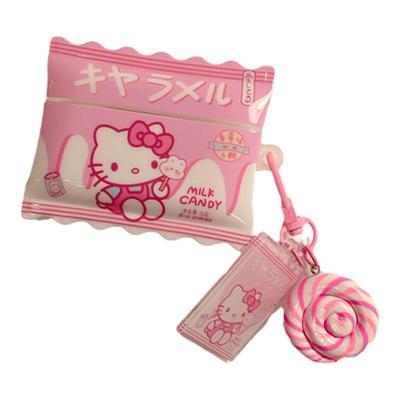 粉色Kitty糖果适用airpods二代保护套苹果耳机保护壳airpodspro2无线蓝牙ipod盒三代耳机套可爱airpod3耳机壳