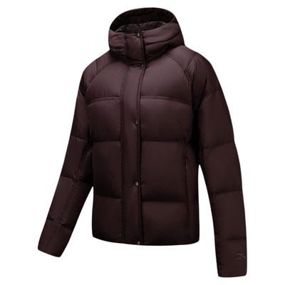 超级安踏女子短款廓形羽绒服