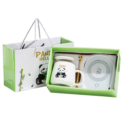 开业伴手礼活动奖品陶瓷水杯定制