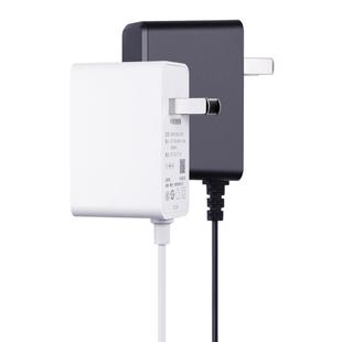 适用于小米音箱充电器小爱同学智能音响Play/Art/Pro/Redmi触屏8电源线适配器插头圆孔12V1A白色原直头一体装