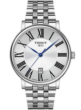 Tissot天梭卡森臻我石英男表