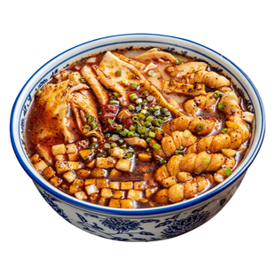 豆花泡馍早味居陕西宝鸡凤翔特色小吃锅盔懒人泡面早餐速食夜宵饭