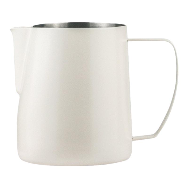 专业咖啡拉花杯不锈钢压纹尖嘴拉花缸450ML意式奶泡杯打奶缸700ML