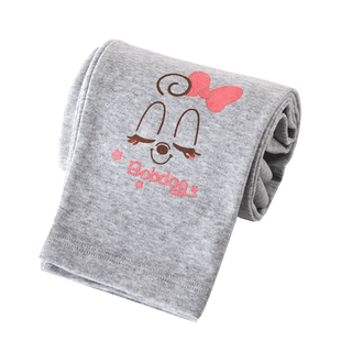 巴布豆儿童打底裤女春秋外穿纯棉薄 款女童裤子春装宝宝女孩小 童