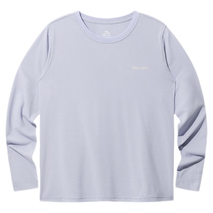 伯希和户外快干T恤25新款Polartec powerdry透气徒步登山运动上衣