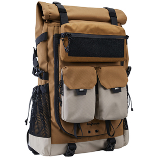 iMipack 背包男双肩包电脑笔记本户外露营旅行大容量登山包女徒步