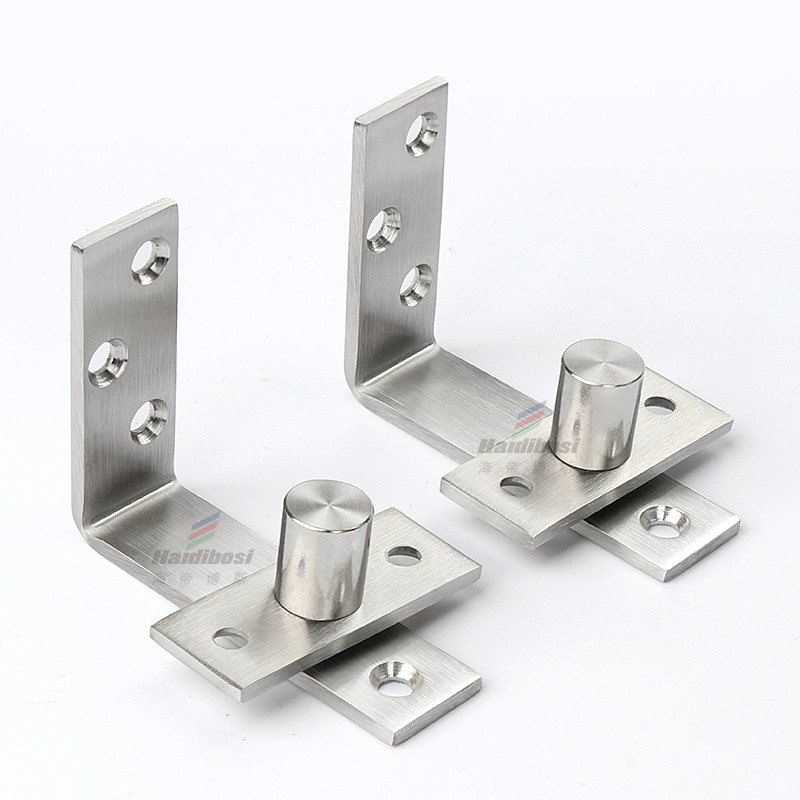 跨境专供重型不锈钢偏心旋转门五金件轴暗藏上下合页隐形天地铰链