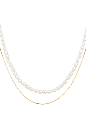 CHEZLOOPS天然淡水项链