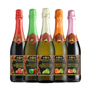 开车也能喝的无醇起泡酒、无酒精气泡葡萄汁进口脱醇0度苹果酒