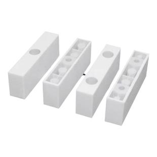 铝合金窗户防护块窗锁扣塑钢推拉窗保护防碰撞塑料块平移窗限位器