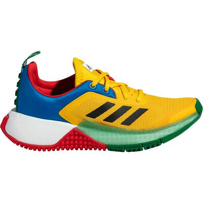 阿迪达斯乐高积木大童跑步鞋