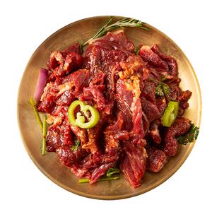 齐齐哈尔烤肉家庭拌肉传统原切新鲜户外露营烧烤食材牛肉东北套餐