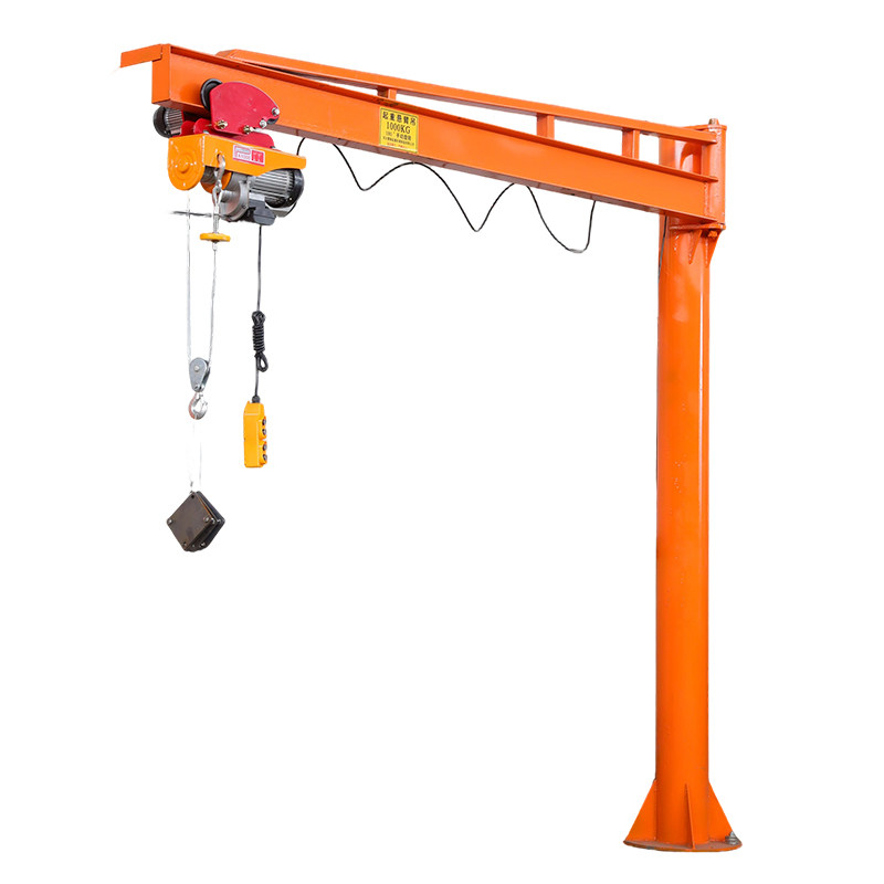 立柱式悬臂吊电动旋转小型升降机单臂吊墙壁起重机可定制