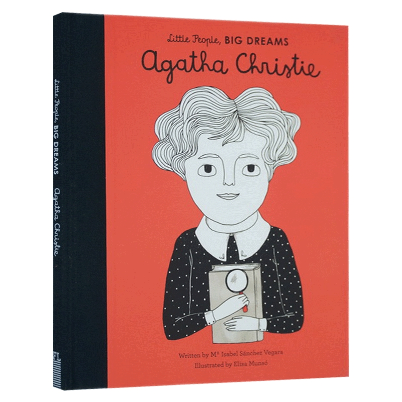 小人物大梦想女孩篇 阿加莎克里斯蒂 英文原版 Little People Big Dreams Agatha Christie 英文版儿童英语启蒙绘本 精装励志读物