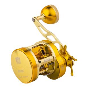 利优比鼓轮瓦留斯白令海击杀王全金属深海铁板打黑船钓路亚轮渔轮