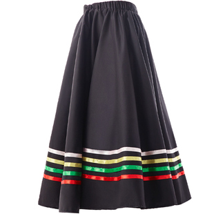 芭蕾性格舞裙儿童英皇芭蕾舞民族舞考级练功代表性裙子土风裙长裙