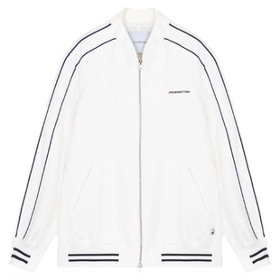 pushBUTTON春季logo印花女士拉链立领夹克外套银泰百货 301604