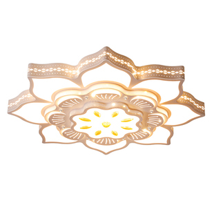 客厅大灯圆形主灯简约现代大气2025年新款大厅大号灯具led吸顶灯