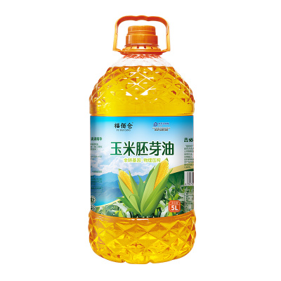 非转基因一级压榨玉米油5升大桶
