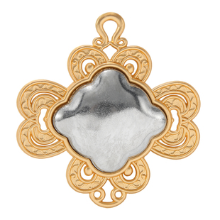 高级感DIY宋锦底胚压锦挂件底托吊坠材料空托中国结烟花爆竹配件