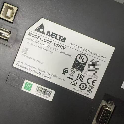 溢价-台达触摸屏 DOP-107BV，7寸，DC24V供电，带US