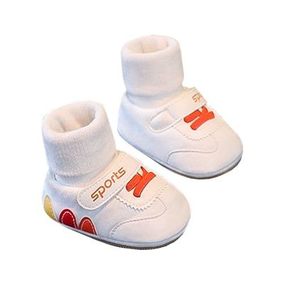 新生婴儿鞋袜春秋季6-12个月软底男女宝宝地板鞋学步幼儿鞋子室内