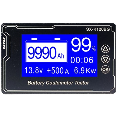 蓝牙库仑计电量显示器电量表