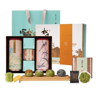 南宋胡记桂花抹茶蛋黄龙井茶酥传统中式糕点心休闲零食礼盒装送礼