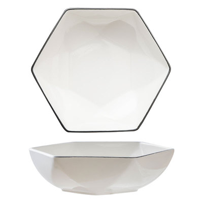 家用简约陶瓷拼盘餐具套装