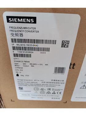 议价6SL3210-1SE23-8AA0 S120变频器功率模块6SL32101SE238AA0原