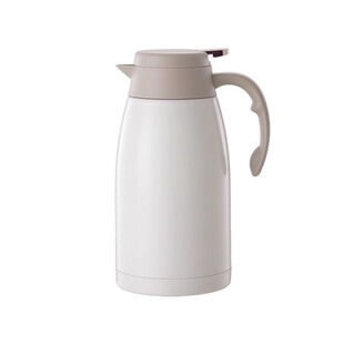 保温壶316L不锈钢双层家用酒店饭店热水壶按压式宿舍热水壶喜庆壶