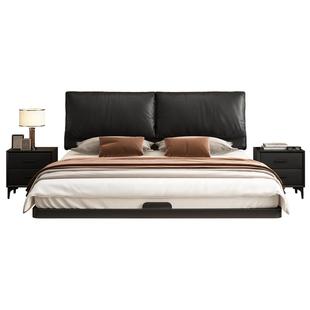 铁艺悬浮床家用卧室大象耳朵悬空碳素钢架床小户型加粗加厚双人床