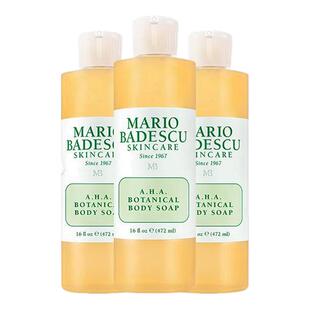 Mario Badescu果酸沐浴露保湿清洁472ml*3